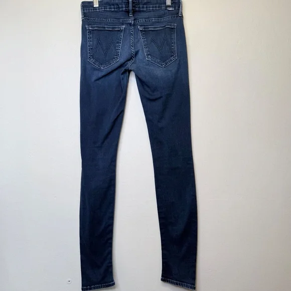 MOTHER The Looker Body Electric Low-Mid Rise Quality Stretchy Denim Skinny Jeans - Picture 4 of 16